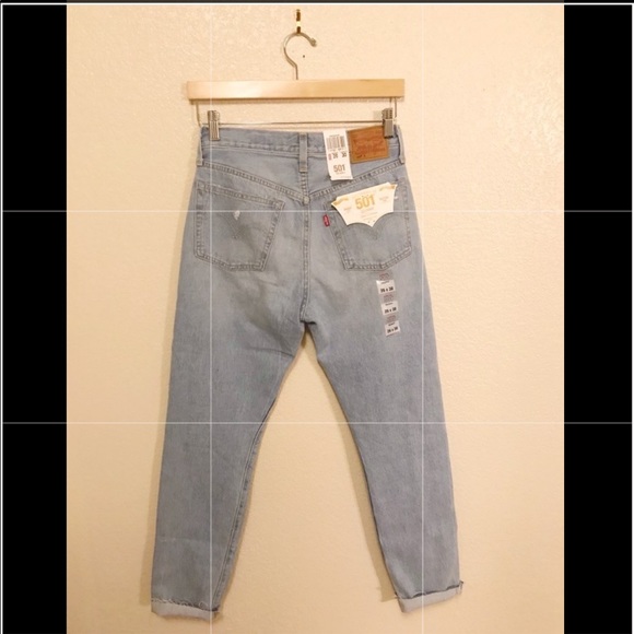 Levi’s 501 skinny - light destructed wash - Picture 6 of 6